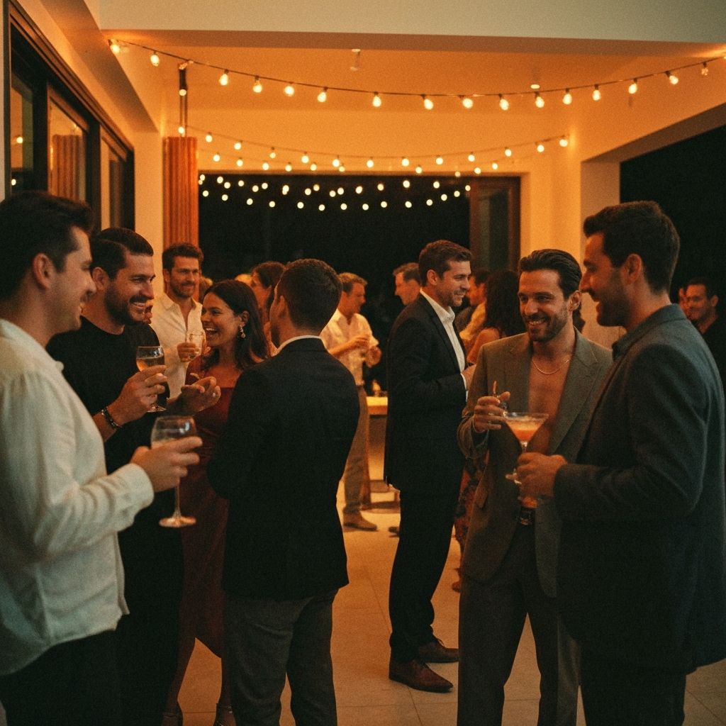 Creators at a FOMO Haus event